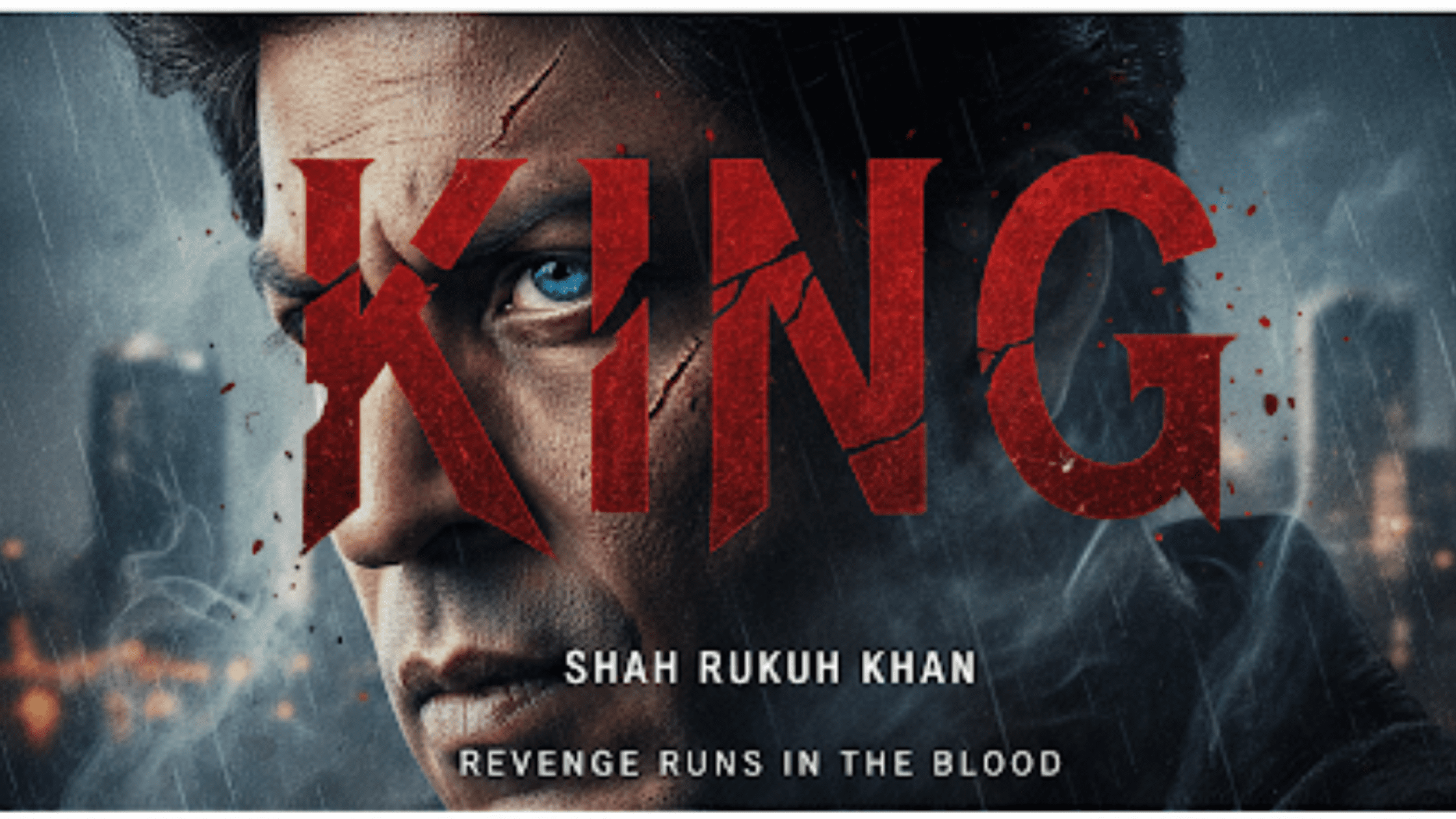 Shah Rukh Khan in Siddharth Anand’s King, releasing in cinemas on December 24, 2026