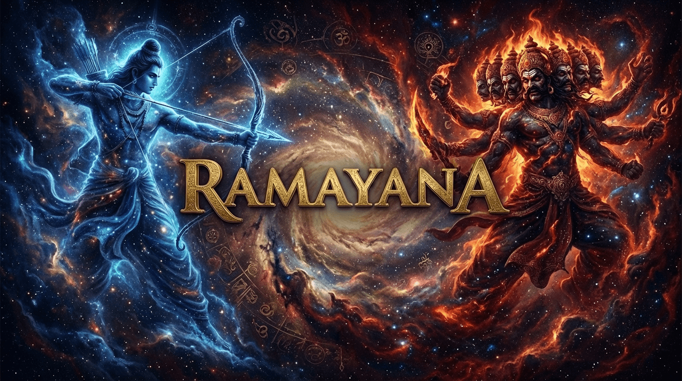 Ranbir Kapoor as Rama and Yash as Ravana in Nitesh Tiwari’s Ramayana